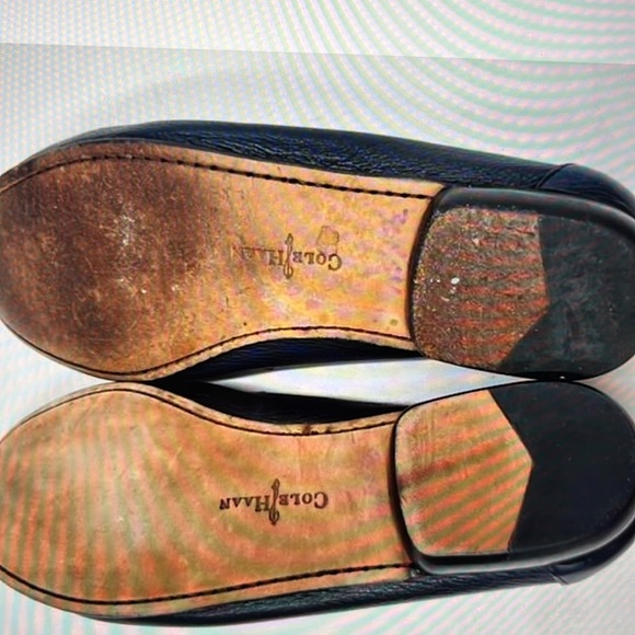 Size 11 Cole Haan tassels blue loafers - Picture 5 of 5